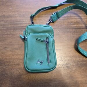 Lug Pitter Patter Small Crossbody Bag in Green